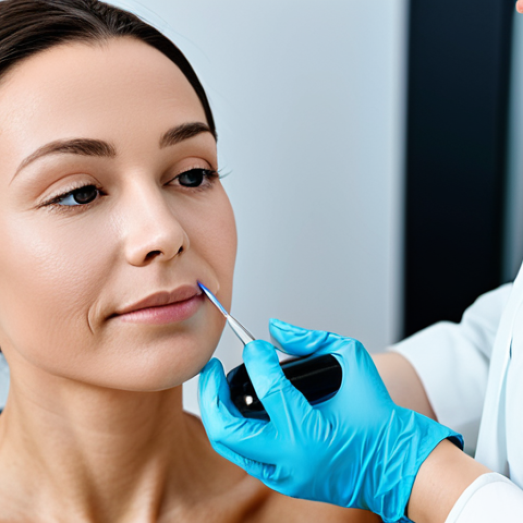 피부관리사의 최신 기술 도입 사례 - Radiofrekwencja Mikroigłowa (RF Microneedling)**

"Aesthetic clinic setting, a professional cosmetol...