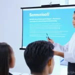 피부관리사로 성장하기 위한 세미나 추천 - **Prompt 1: Professional Cosmetology Seminar**
    A bright, clean image of a professional cosmetolo...