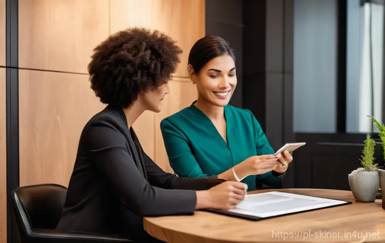피부관리사로 성장하기 위한 세미나 추천 - **Prompt 2: High-Tech Skincare Treatment**
    A sophisticated and futuristic beauty clinic room, sh...